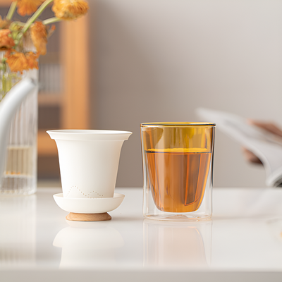 Verre à thé avec infuseur