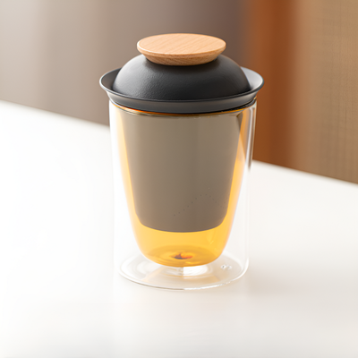 Verre à thé avec infuseur