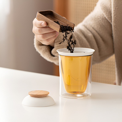 Verre à thé avec infuseur