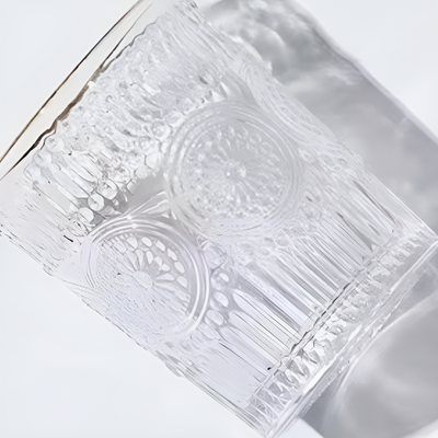 Verre à thé marocain transparent