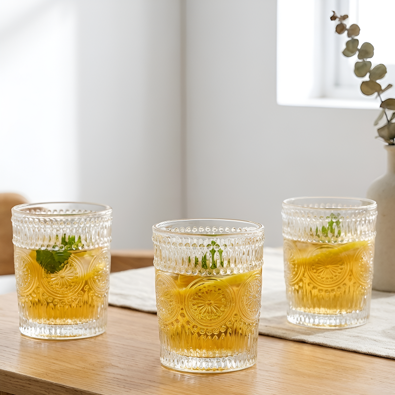 Verre à thé marocain transparent