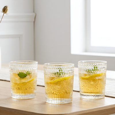 Verre à thé marocain transparent