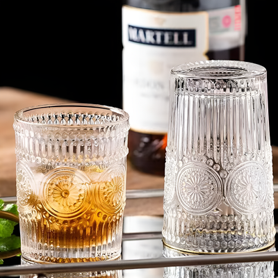 Verre à thé marocain transparent