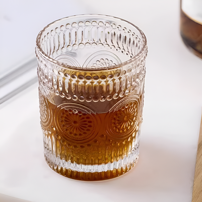 Verre à thé marocain transparent