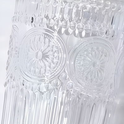 Verre à thé marocain transparent